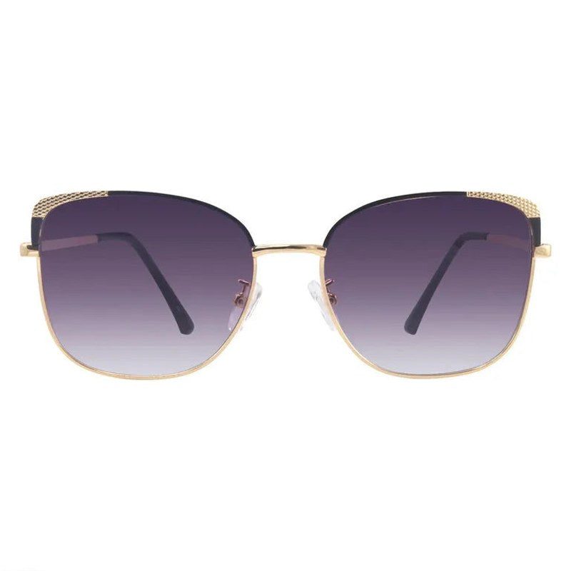 Velox Purple Medium Full Rim Square Sunglasses for Women — Hashtag Eyewears