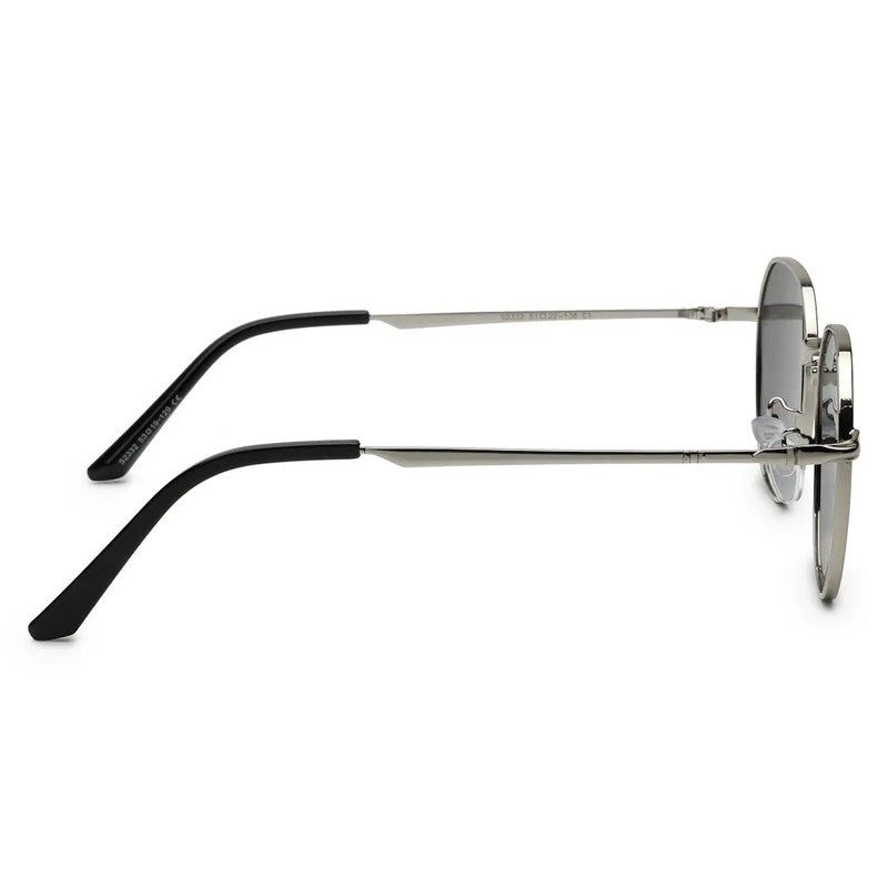 Veylara | Black Medium Full Rim Oval Sunglasses for Men [UV-protected]