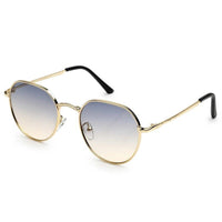 Veylara Gradient Grey & Brown Medium Full Rim Oval Sunglasses for Men — Hashtag Eyewears