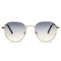 Veylara Gradient Grey & Brown Medium Full Rim Oval Sunglasses for Men — Hashtag Eyewears