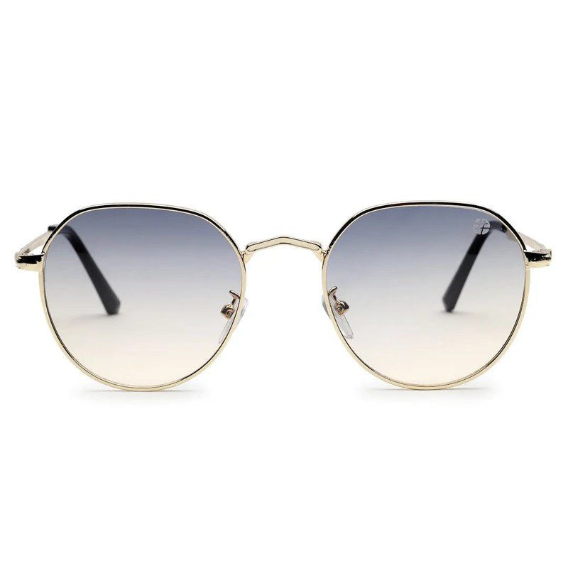 Veylara Gradient Grey & Brown Medium Full Rim Oval Sunglasses for Men — Hashtag Eyewears