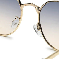 Veylara Gradient Grey & Brown Medium Full Rim Oval Sunglasses for Men — Hashtag Eyewears