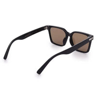 Viora | Black Extra-Large Full Rim Square Sunglasses for Men & Women [Polarized] HASHTAG X VOSNO