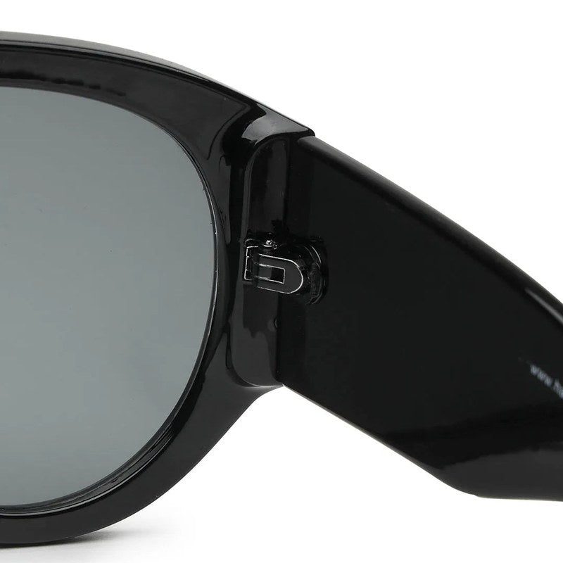 Vista | Black Medium Full Rim Aviator Sunglasses for Men & Women [UV-protected]