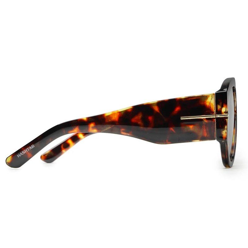 Vista Gradient Brown Medium Full Rim Aviator Sunglasses for Men & Women — Hashtag Eyewears