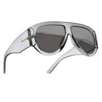 Vista Grey Medium Full Rim Aviator Sunglasses for Men & Women — Hashtag Eyewears