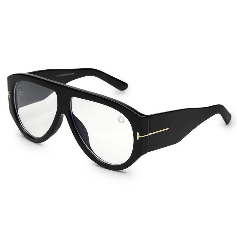 Vista Transparent Medium Full Rim Aviator Eyeglasses for Men & Women — Hashtag Eyewears