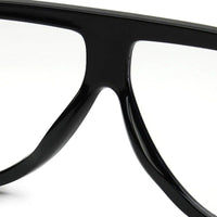 Vista Transparent Medium Full Rim Aviator Eyeglasses for Men & Women — Hashtag Eyewears