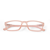 Vizionix Baby Pink Medium Full Rim RECTANGLE Computer Glasses for Men & Women — Hashtag Eyewears