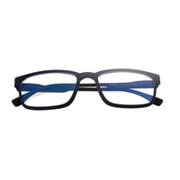 Vizionix Blue Medium Full Rim RECTANGLE Computer Glasses for Men & Women — Hashtag Eyewears