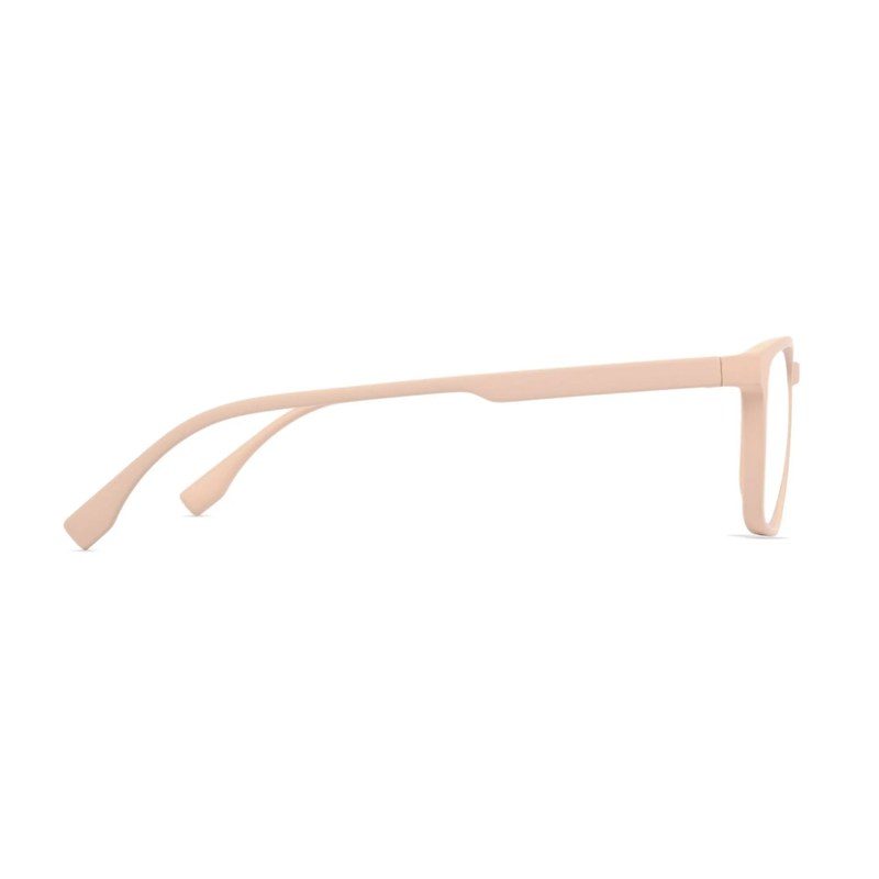 Vizionix Cream Medium Full Rim RECTANGLE Computer Glasses for Men & Women — Hashtag Eyewears