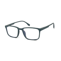 Vizionix Green Medium Full Rim RECTANGLE Computer Glasses for Men & Women — Hashtag Eyewears