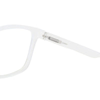 Vizionix Transparent Light Blue Medium Full Rim RECTANGLE Computer Glasses for Men & Women — Hashtag Eyewears