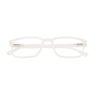 Vizionix Transparent Medium Full Rim RECTANGLE Computer Glasses for Men & Women — Hashtag Eyewears