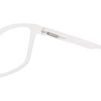 Vizionix Transparent Medium Full Rim RECTANGLE Computer Glasses for Men & Women — Hashtag Eyewears