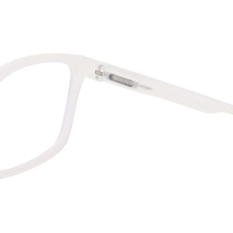 Vizionix Transparent Medium Full Rim RECTANGLE Computer Glasses for Men & Women — Hashtag Eyewears