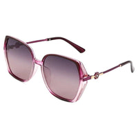 Vortan Purple Gradient Large Full Rim Square Sunglasses for Women — Hashtag Eyewears