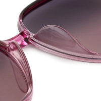 Vortan Purple Gradient Large Full Rim Square Sunglasses for Women — Hashtag Eyewears