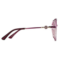 Vortan Purple Gradient Large Full Rim Square Sunglasses for Women — Hashtag Eyewears