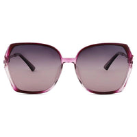 Vortan Purple Gradient Large Full Rim Square Sunglasses for Women — Hashtag Eyewears