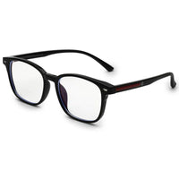 Vortara Black Medium Full Rim Wayfarer Computer Glasses for Men & Women — Hashtag Eyewears