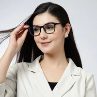 Vortara Black Medium Full Rim Wayfarer Computer Glasses for Men & Women — Hashtag Eyewears