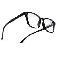 Vortara Black Medium Full Rim Wayfarer Computer Glasses for Men & Women — Hashtag Eyewears