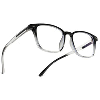 Vortara Gradient Black Medium Full Rim Wayfarer Computer Glasses for Men & Women — Hashtag Eyewears
