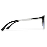 Vortara Gradient Black Medium Full Rim Wayfarer Computer Glasses for Men & Women — Hashtag Eyewears