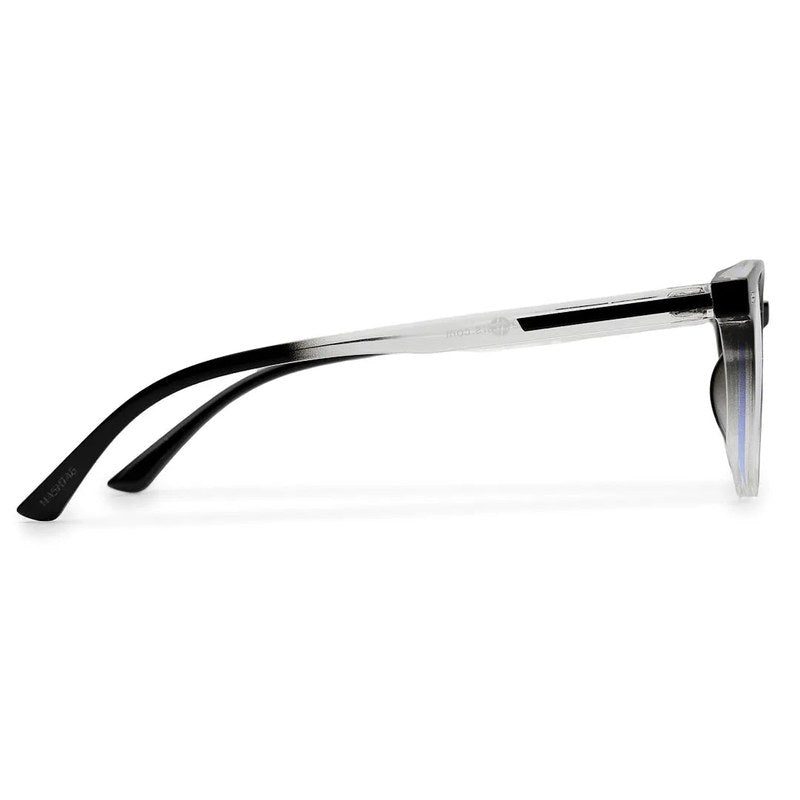 Vortara Gradient Black Medium Full Rim Wayfarer Computer Glasses for Men & Women — Hashtag Eyewears
