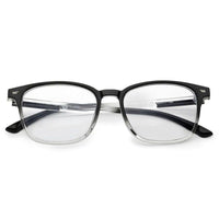 Vortara Gradient Black Medium Full Rim Wayfarer Computer Glasses for Men & Women — Hashtag Eyewears