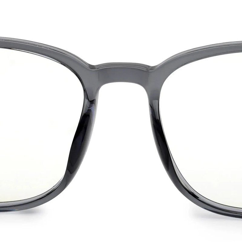 Vortara Grey Medium Full Rim Wayfarer Computer Glasses for Men & Women — Hashtag Eyewears
