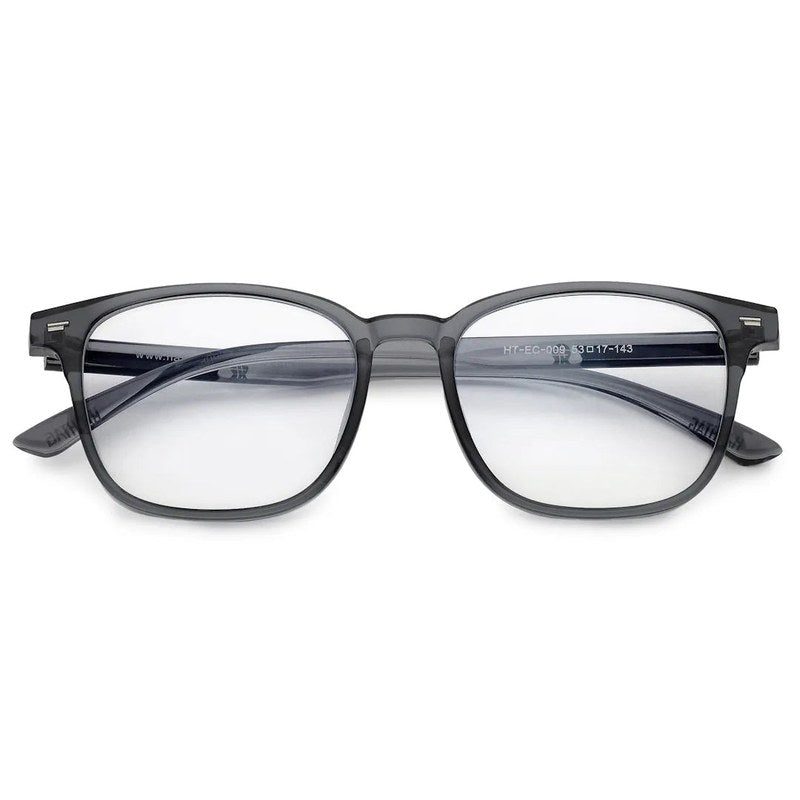 Vortara Grey Medium Full Rim Wayfarer Computer Glasses for Men & Women — Hashtag Eyewears