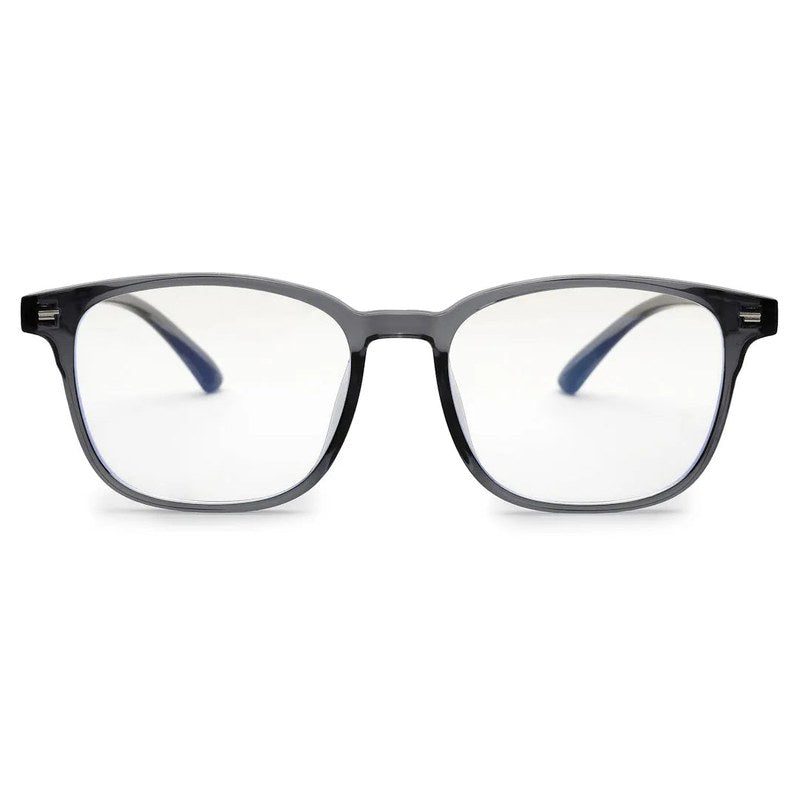 Vortara Grey Medium Full Rim Wayfarer Computer Glasses for Men & Women — Hashtag Eyewears
