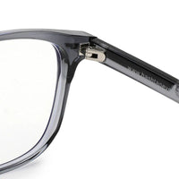 Vortara Grey Medium Full Rim Wayfarer Computer Glasses for Men & Women — Hashtag Eyewears