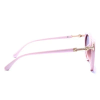 Vortex | Rosy Brown Medium Full Rim Round Sunglasses for Women [UV-protected]