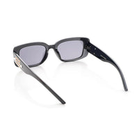 Vynor Black Medium Full Rim Square Sunglasses for Men & Women HASHTAG X WHITECHERRY — Hashtag Eyewears