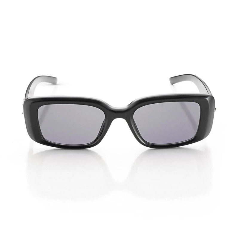 Vynor Black Medium Full Rim Square Sunglasses for Men & Women HASHTAG X WHITECHERRY — Hashtag Eyewears