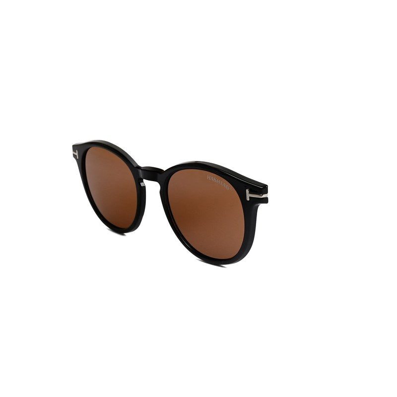 Xalora Black Small Full Rim Oval Clip-on for Men & Women — Hashtag Eyewears