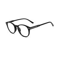 Xalora Black Small Full Rim Oval Clip-on for Men & Women — Hashtag Eyewears