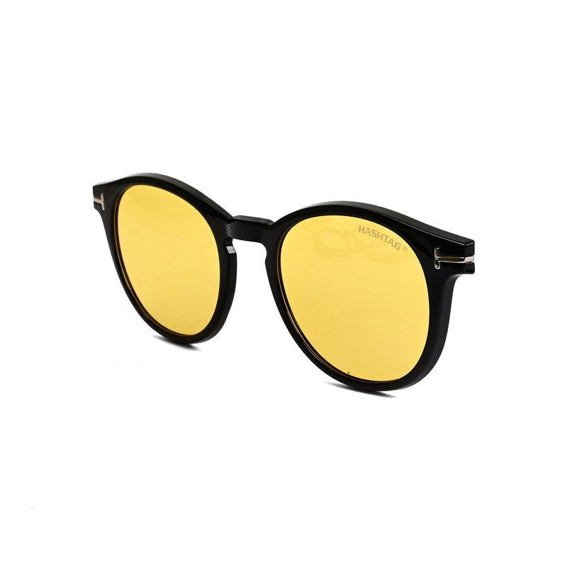 Xalora Black Small Full Rim Oval Clip-on for Men & Women — Hashtag Eyewears