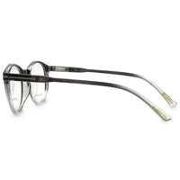 Xalora Gradient Black Small Full Rim Oval Clip-on for Men & Women — Hashtag Eyewears