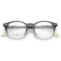 Xalora Gradient Black Small Full Rim Oval Clip-on for Men & Women — Hashtag Eyewears