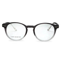 Xalora Gradient Black Small Full Rim Oval Clip-on for Men & Women — Hashtag Eyewears