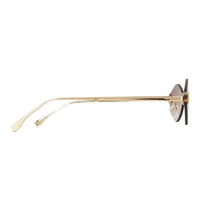 Xelora Gradient Yellow Small Rim Less Diamond Sunglasses for Women — Hashtag Eyewears