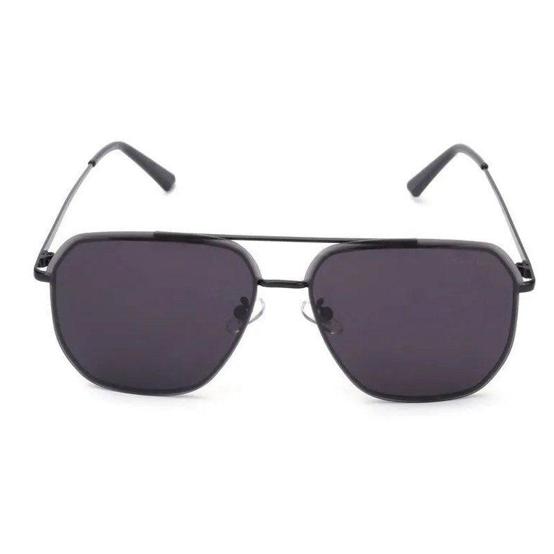 Xylar Black Medium Full Rim Square Sunglasses for Men & Women — Hashtag Eyewears