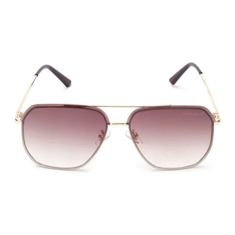 Xylar Gradient Brown Medium Full Rim Square Sunglasses for Men & Women — Hashtag Eyewears
