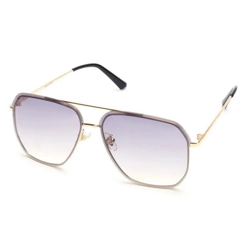 Xylar Gradient Grey Medium Full Rim Square Sunglasses for Men & Women — Hashtag Eyewears