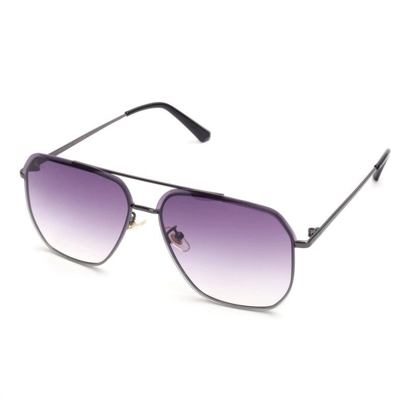 Xylar Gradient Purple Medium Full Rim Square Sunglasses for Men & Women — Hashtag Eyewears