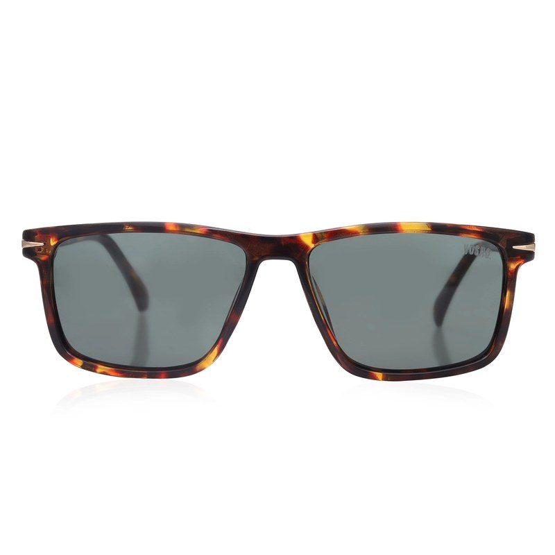 Xylen Tiger Texture Extra-Large Full Rim Wayfarer Sunglasses for Men & Women HASHTAG X VOSNO — Hashtag Eyewears
